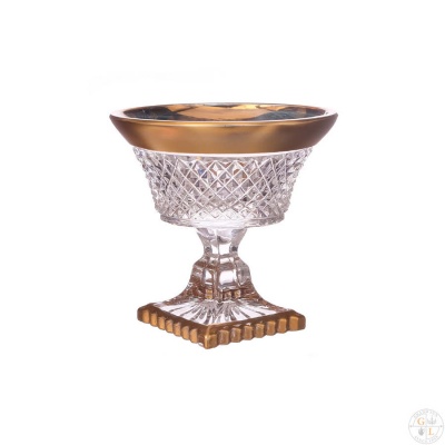 Конфетница 9см Фелиция хрусталь  Crystal Heart  Чехия 35832_9708775