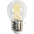 Лампа светодиодная LED 5вт Е27 теплый шар FILAMENT 9971372 25581_2800389