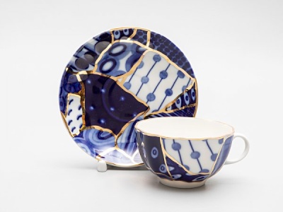 Чашка с блюдцем чайная 250 мл Тюльпан Байкал   81.29248.00.1. (ЛФЗ)_1600628