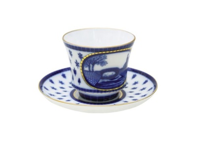 Чайная пара 220 мл ф-ма Банкетная рис..Верхне-Лебяжий мост 81.16033.00.1 ИФЗ_1600755