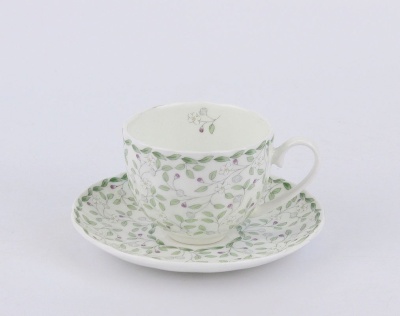 Н 1050000 Джулия ГРИН н-р 150мл чашек кофейных с блюдцем 6/12 11589 HATORI (Freydis) Австрия _320568