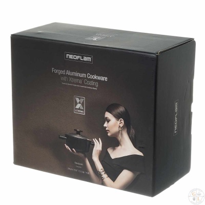 EK-NB-C24 Кастрюля 4,8л (24см) со стекл. Крыш. Neoflam Noblesse Юж. Корея 45281_9706671