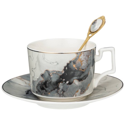 ЧАЙНАЯ ПАРА 250мл с ложкой (4шт.) LEFARD 