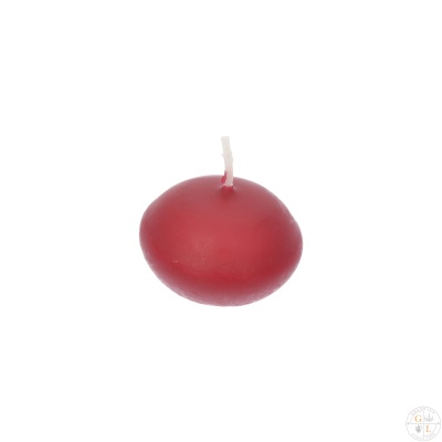 Свеча плавающая Bolsius Classic (1 шт) темно-красные - время горения 5 часов, Польша 51618_9709329