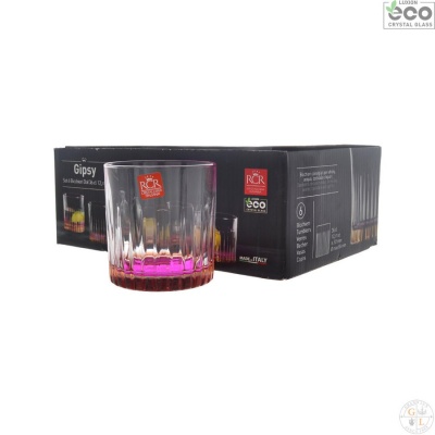 Gipsy стакан для виски 360мл Оранжевый (6 шт), 26322020006 RCR Италия 28265_9707668