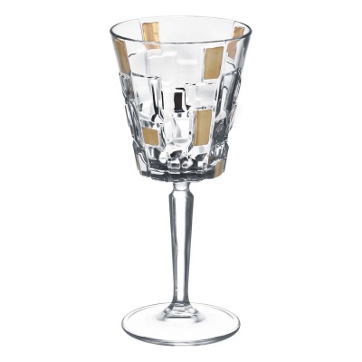 Etna Gold Набор бокалов для вина 280мл.6шт. Окошки RCR Art Design Италия 69488_9708302