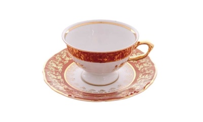 Красный лист Мария-тереза чайная пара 200 мл.(6шт), Repast Чехия 63040_9709198