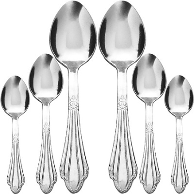 23256 Ложки чайные 6 шт. МВ длина-13,4см нерж.сталь._9900104