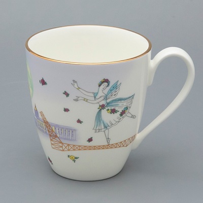 БОКАЛ 450 мл ф-ма Вариации рис.Белые ночи костян.фарфор 80.05042.00.1 ИФЗ_1600749