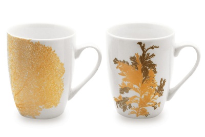 Набор: 2 кружки 0.33л (белый) 