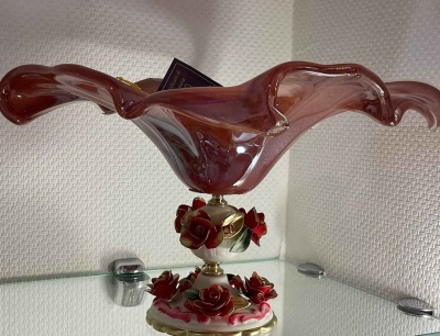 Фруктовница Д-   В- l красное дерево White Crysta Италия 66858_9709298