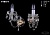 1400/1Бра  патина 1х40 w, 100х210х220 мм Bohemia Ivele Crystal Чехия_8800174