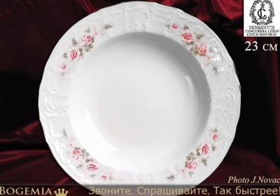 5396021 Бледная роза тарелка суповая 23см ЛЕФ0884_3200347