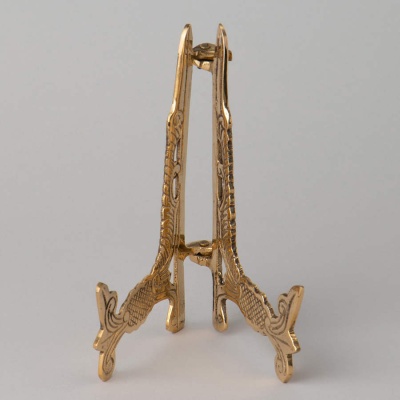 ПОДСТАВКА ДЛЯ ТАРЕЛОК/КНИГ ВЫСОТА=15см латунь Индия 733-175_8414843