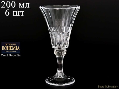 WELLINGTON бокал для вина 200мл. (6шт.) Богемия Чехия 18698_9703462