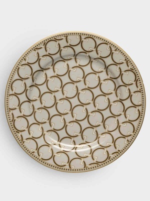 Тарелка закусочная 19.5см (беж) 