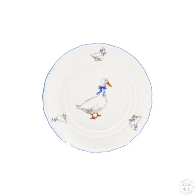 Набор тарелок  Гуси 19 см (6 шт) 10009B1338001101 Dubi Чехия 48104_9708376