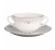 73511 Констанция чашка с блюдцем для бульона 320 мл (блюдце-17см)