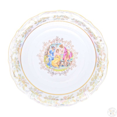 Мадонна перламутр  Мария Тереза Салатник 23 см Repast  Чехия 55207_9708695