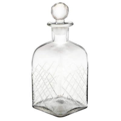 Бутыль (стекло), D9,5xH22 см, (H-22, D-9,5, Прозрачный)_4600328