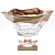Фруктовница на ножке  30см, Nastolec Flamenco хрусталь Crystal Heart Чехия 40498_9707884