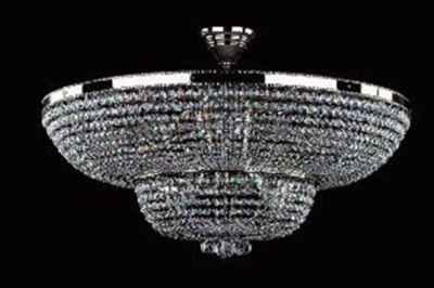 Люстра Gerta Dia 600  Nickel Antigue SP ArtGlass Чехия_8500067