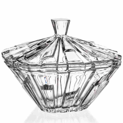 Конфетница 21см с крышкой  Treasury Bolero  Чехия 35038_9705528