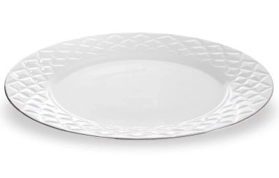 Тарелка 26,5см обеденная  Суфле  (6шт.) (костяной фарфор), JEWEL ПС0036-28_9200376