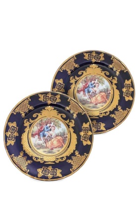 Тарелка подстановочная 25 см Влюблённая пара  (1 шт), Royal Classics 59282_9709446