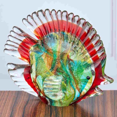 M-YW-11834/W  Декоративная фигурка из стекла 