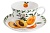 Чашка с блюдцем 0.48л 