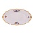 МБ Блюдо овальное 26см Мейсенский букет Квинс Корона (Queens Crown) - Чехия 60657_9709194