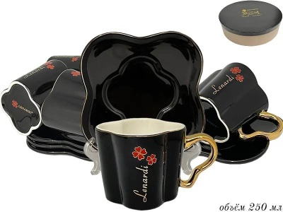 106-098/6 Чайная пара 250 мл Фарфор_5000681