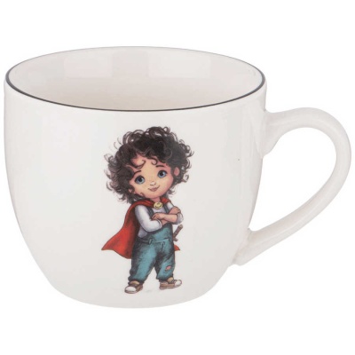 КРУЖКА ДЕТСКАЯ САМЫЙ ОТВАЖНЫЙ 220мл  260-678