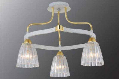 Люстра Н Еврокаркасы 07002/3 GL+WH  МАКСИСВЕТ_8600597