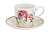Чашка с блюдцем 0.22л 