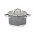 КАСТРЮЛЯ 1,8л AGNESS СО СТЕКЛЯННОЙ КРЫШКОЙ, НЕРЖ.СТАЛЬ,  16Х9,5см 937-310_8411832