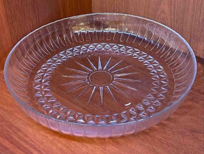 Блюдо  30 см  стекло Турция_5200230