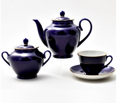 Чайный сервиз 6/14 форм.Весенняя рис.Ночка 81.11164.04.1 (ЛФЗ)_1600652