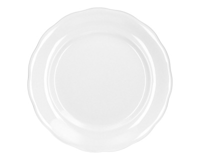 Alaska0002 Тарелка мелкая 24 см Alaska (6шт.) недекор. Cmielow Польша 76147_9709424