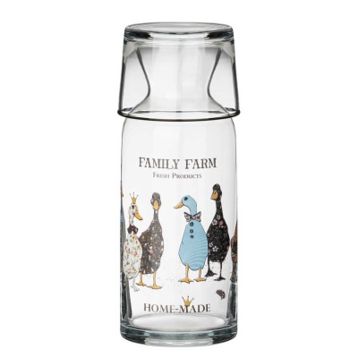 ГРАФИН 700 мл с крышкой/стаканом (эгоист) 