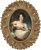 28-529 Фоторамка настольная, под старину 21x2x26см (13х18см) Glasar_8700046