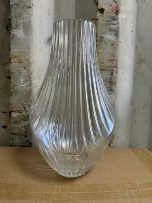 Ваза настольная  20*35  см, стекло 7143 _3900104