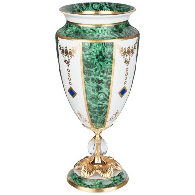 ВАЗА ДЛЯ ЦВЕТОВ 21*21*43 см Фарфор/Стекло/Металл 46-1363_8413914