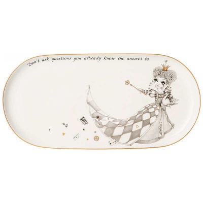 БЛЮДО ОВАЛЬНОЕ 30,5 см LEFARD Страна чудес 