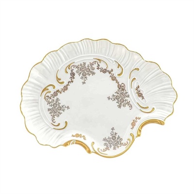 202 Поднос ракушка 31х24см Кастел Квинс Корона (Queens Crown) - Чехия 40583_9709141