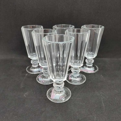 Рюмка для водки 35 мл  ЛАФИТНИК (6шт), d-4,3 см, h- 10 см в упаковке AS-dekor 317 Y _2700127