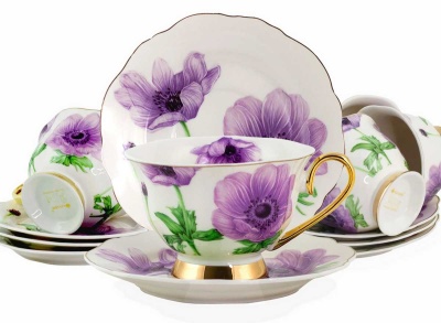 122-016/6 Чайный пара 240мл  Фарфор Lenardi_5000739