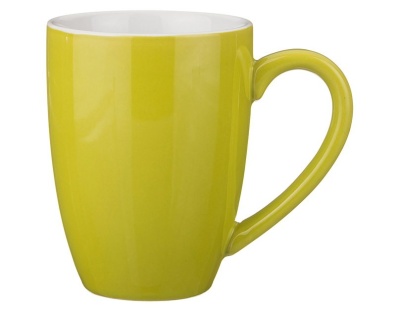 КРУЖКА 350 МЛ.ЛИМОННО-ЖЕЛТАЯ керамика 470-324_8408453