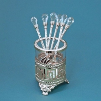 U-5030EY/6  6*6*13,5см Набор из 6ти ложек 